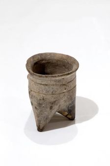 Cylindrical tripod, about 2200 B.C.E.. Creator: Unknown