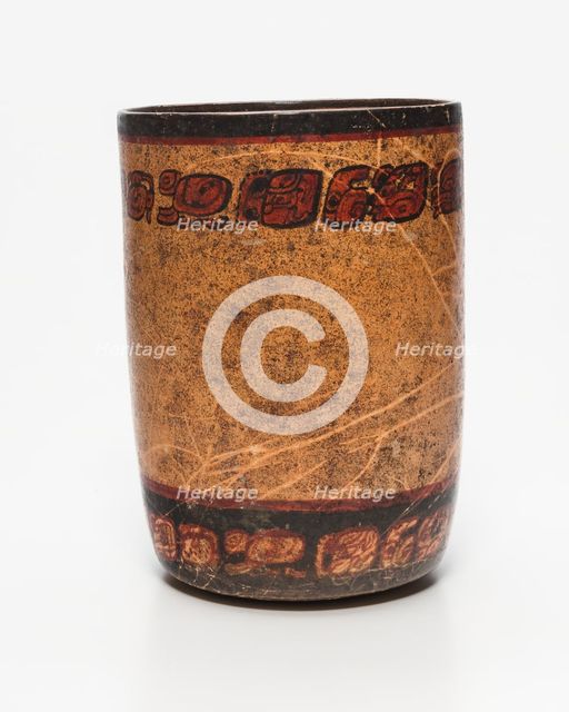 Cylindrical Vessel, A.D. 250/900. Creator: Unknown.