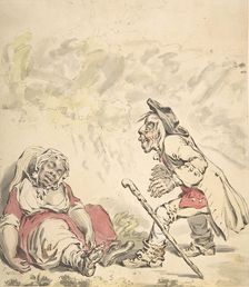 Cymon and Iphigenia, 1796. Creator: James Gillray