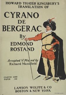 Cyrano de Bergerac, c1895 - 1911. Creator: Unknown