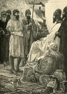 Cyrus and Croesus 1890. Creator: Unknown