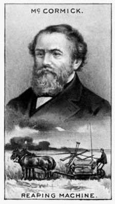 Cyrus Hall McCormick, Irish American farmer, inventor, businessman, and marketer, (c1924)