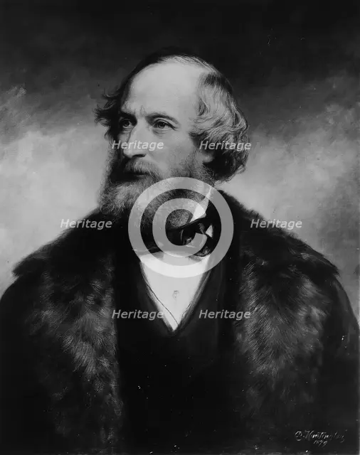 Cyrus W. Field, 1879. Creator: Daniel Huntington.