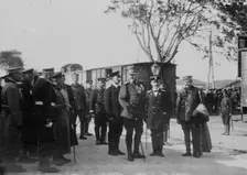 Czar Ferdinand going to front, 1912. Creator: Bain News Service