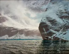Czarny Staw (Blake Lake)-Blizzard, 1892. Creator: Stanislaw Witkiewicz