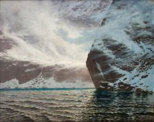 Czarny Staw (Blake Lake)-Blizzard, 1892. Creator: Stanislaw Witkiewicz