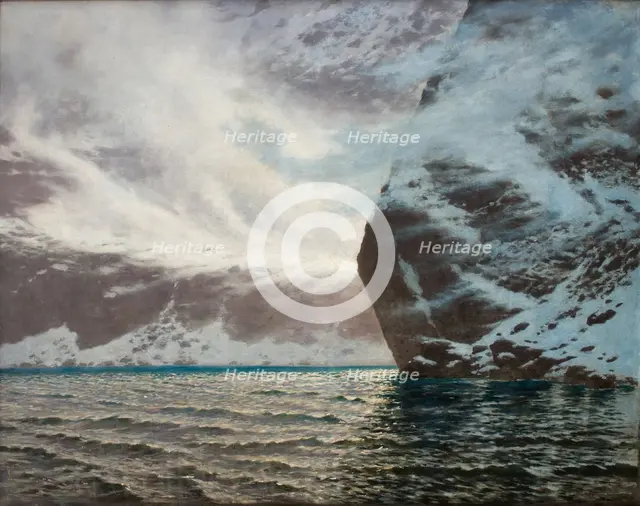 Czarny Staw (Blake Lake)-Blizzard, 1892. Creator: Stanislaw Witkiewicz.