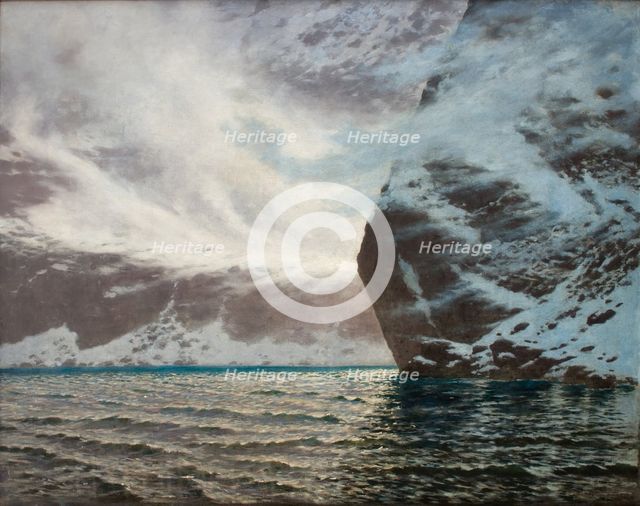 Czarny Staw (Blake Lake)-Blizzard, 1892. Creator: Stanislaw Witkiewicz.