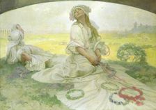 Czech Song (Song of Bohemia), 1918. Creator: Mucha, Alfons Marie (1860-1939)