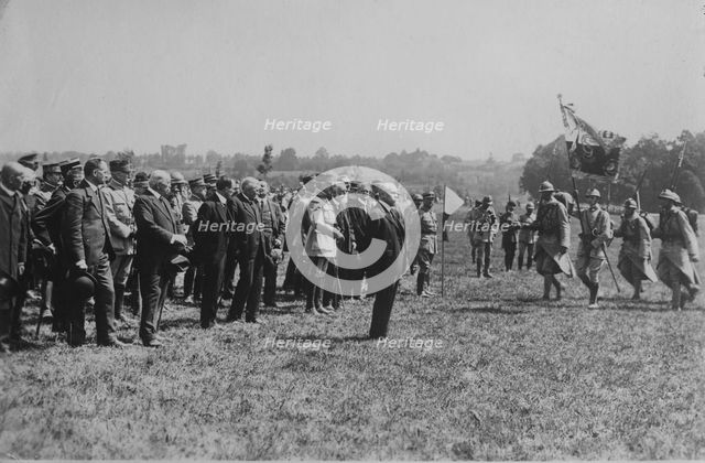 Czechoslovaks, France, 30 Jun 1918. Creator: Bain News Service.
