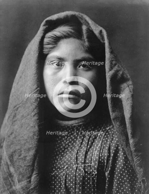 Czele Marie (School girl), c1907. Creator: Edward Sheriff Curtis.