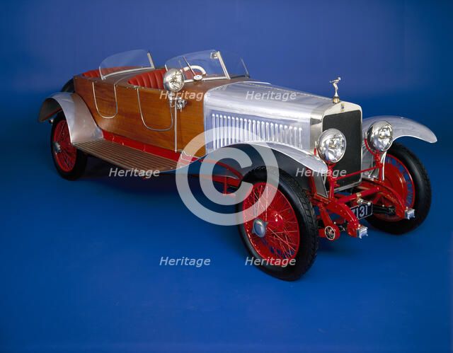 A 1924 Delage Boattail Labourdette. Artist: Unknown