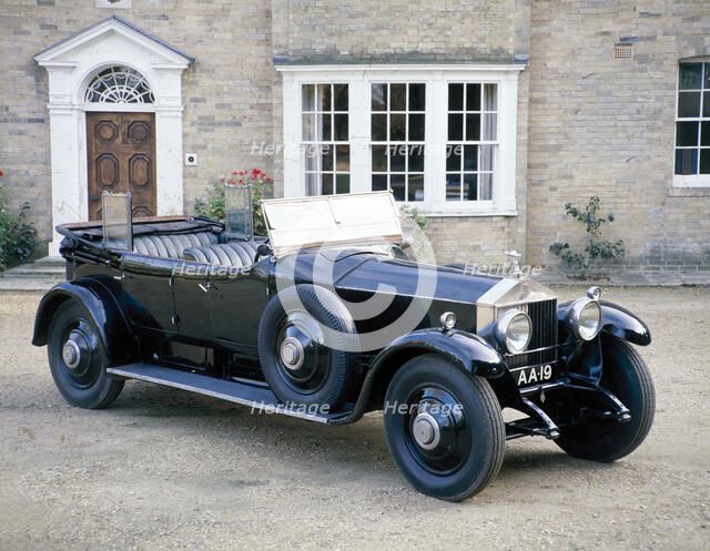 A 1925 Rolls-Royce Phantom I. Artist: Unknown
