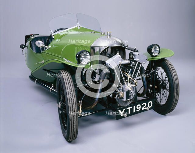 A 1927 Morgan Aero. Artist: Unknown