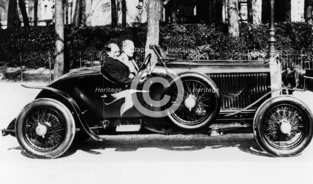 A 1928 Hispano-Suiza 45hp car, (c1928?). Artist: Unknown