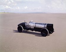 A 1920 350hp Sunbeam, Pendine Sands, Wales