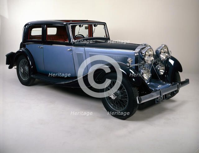 A 1934 Talbot 105. Artist: Unknown