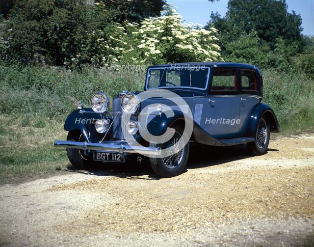 A 1934 Talbot 105. Artist: Unknown
