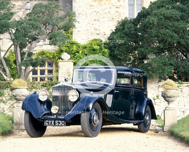 A 1935 Rolls-Royce 20/25. Artist: Unknown