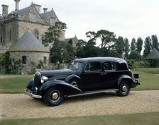 A 1936 Buick 37.8hp limousine