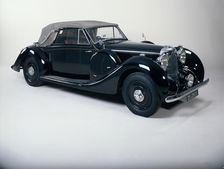 A 1939 Lagonda V12 cabriolet