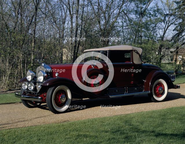 A 1930 Cadillac V16 Model 452. Artist: Unknown