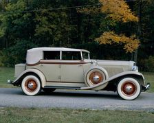 A 1933 Auburn 8-15 Phaeton