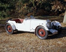 A 1933 Aston Martin Le Mans car