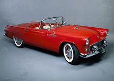 A 1955 Ford Thunderbird