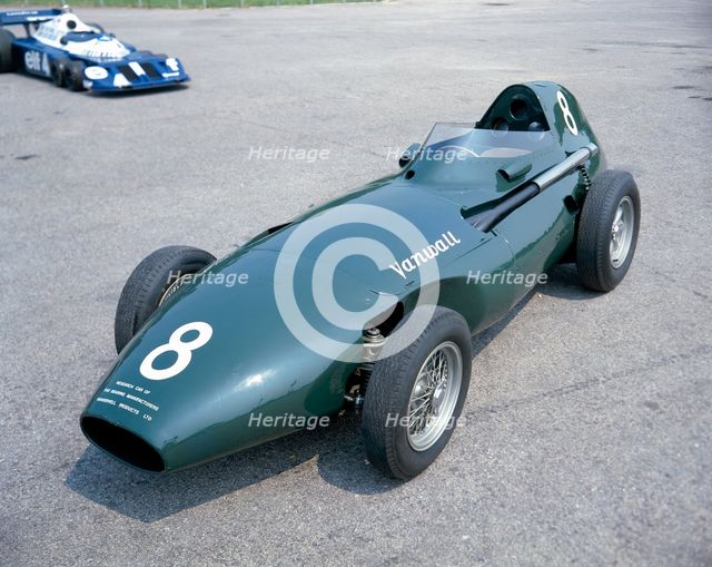 A 1958 Vanwall. Artist: Unknown