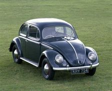 A 1953 Volkswagen Export Type 1 Beetle