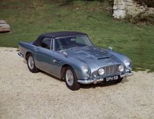 A 1964 Aston Martin DB5 sportscar