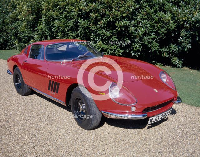 A 1966 Ferrari 275 GTB. Artist: Unknown