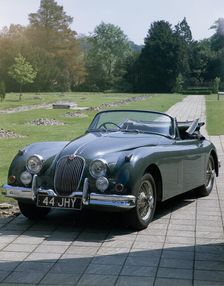 A 1960 Jaguar XK150
