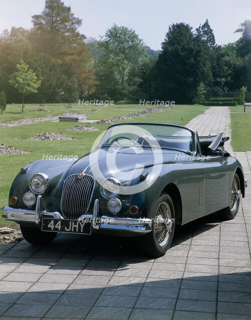 A 1960 Jaguar XK150. Artist: Unknown