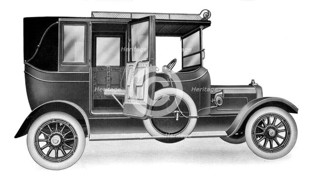 A 25 HP Talbot Limousine Landaulette, 1912. Artist: Unknown