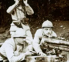 A 37mm gun, c1914-c1918
