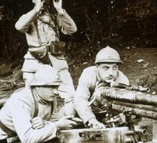 A 37mm gun, c1914-c1918
