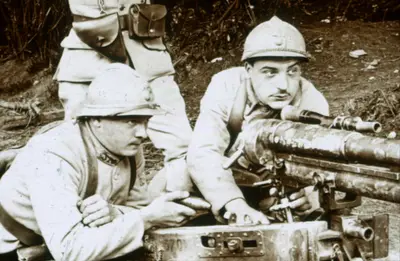 A 37mm gun, c1914-c1918. Artist: Unknown.