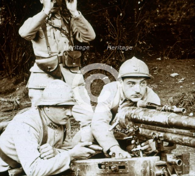 A 37mm gun, c1914-c1918. Artist: Unknown.
