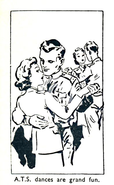 'A.T.S. dances are grand fun', 1940. Artist: Unknown.