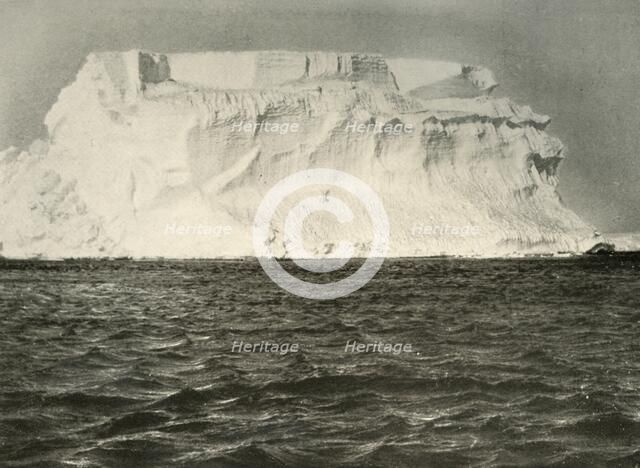 'A Tabular Berg of Typical Antarctic Form', c1908, (1909). Artist: Unknown.