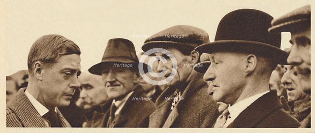 'A talk with Ex-Service Men, South Wales', 1936 (1937). Artist: Unknown.