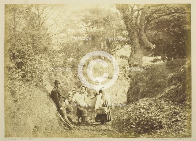 A Talk with the Keeper, May 25, 1881. Creator: Henry Peach Robinson.