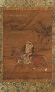 A Tartar Huntsman on His Horse, Ming dynasty, 15th century. Creator: Unknown