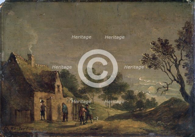 'A Tavern at Night', 17th century. Artist: David Teniers II