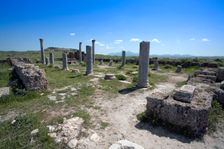 A temple/church in Thuburbo Majus, Tunisia. Creator: Samuel Magal