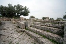 A temple in Dougga (Thugga), Tunisia. Creator: Samuel Magal