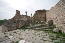 A temple in Dougga (Thugga), Tunisia. Creator: Samuel Magal