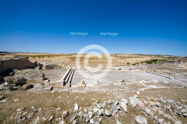A temple in Segobriga, Spain, 2007. Creator: Samuel Magal.